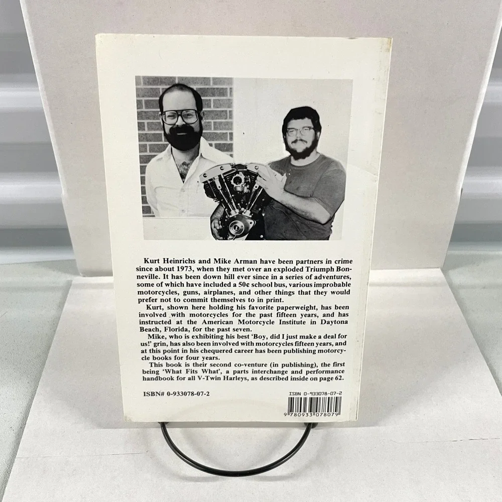 Special Tools for Harley-Davidson Motorcycles Book Mike Arman Kurt Heinrichs